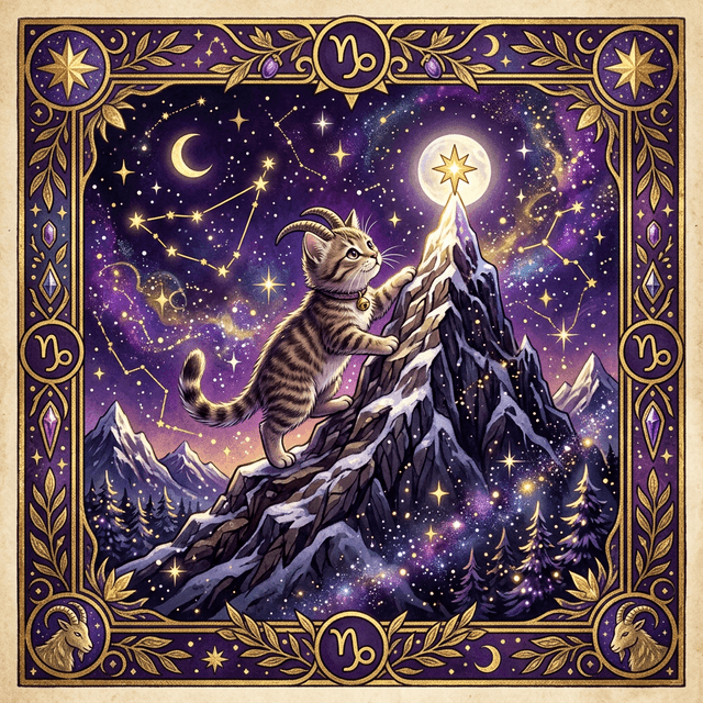 Capricorn Cat Tarot