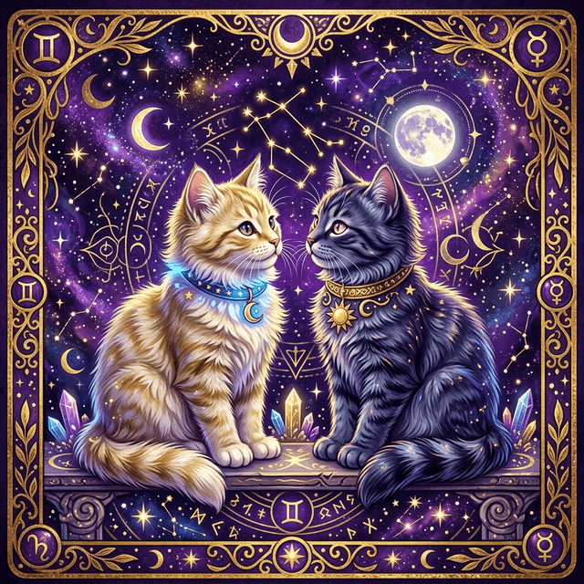 Gemini Cat Tarot