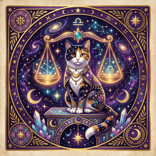 Libra Cat Tarot
